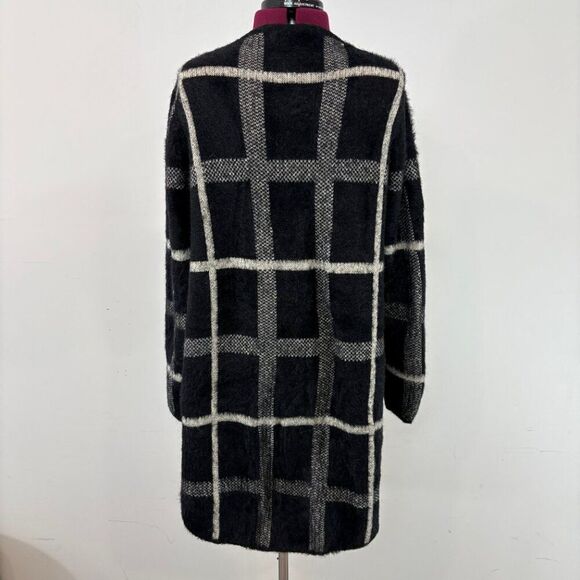 Lyla & Luxe Plaid Open Front Spring - Fall Shacket Cardigan Lightweight Coat S - Picture 2 of 9